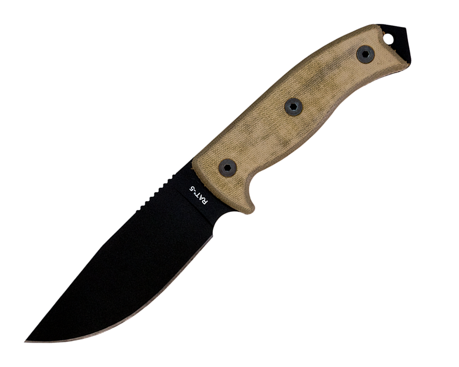 E-shop Ontario RAT 5 Black, Nylon Sheath