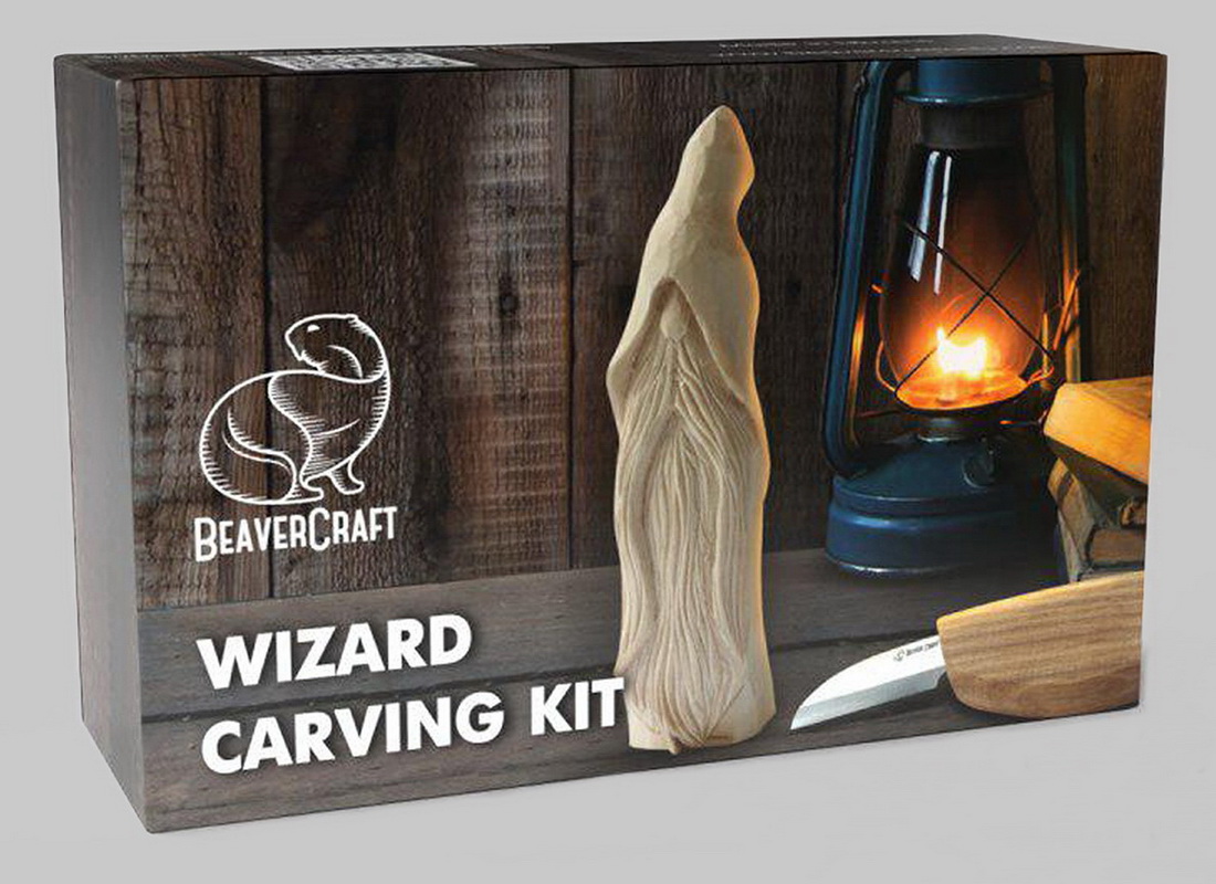 E-shop Rezbárska sada BeaverCraft DIY03 pre začiatočníkov Wizard