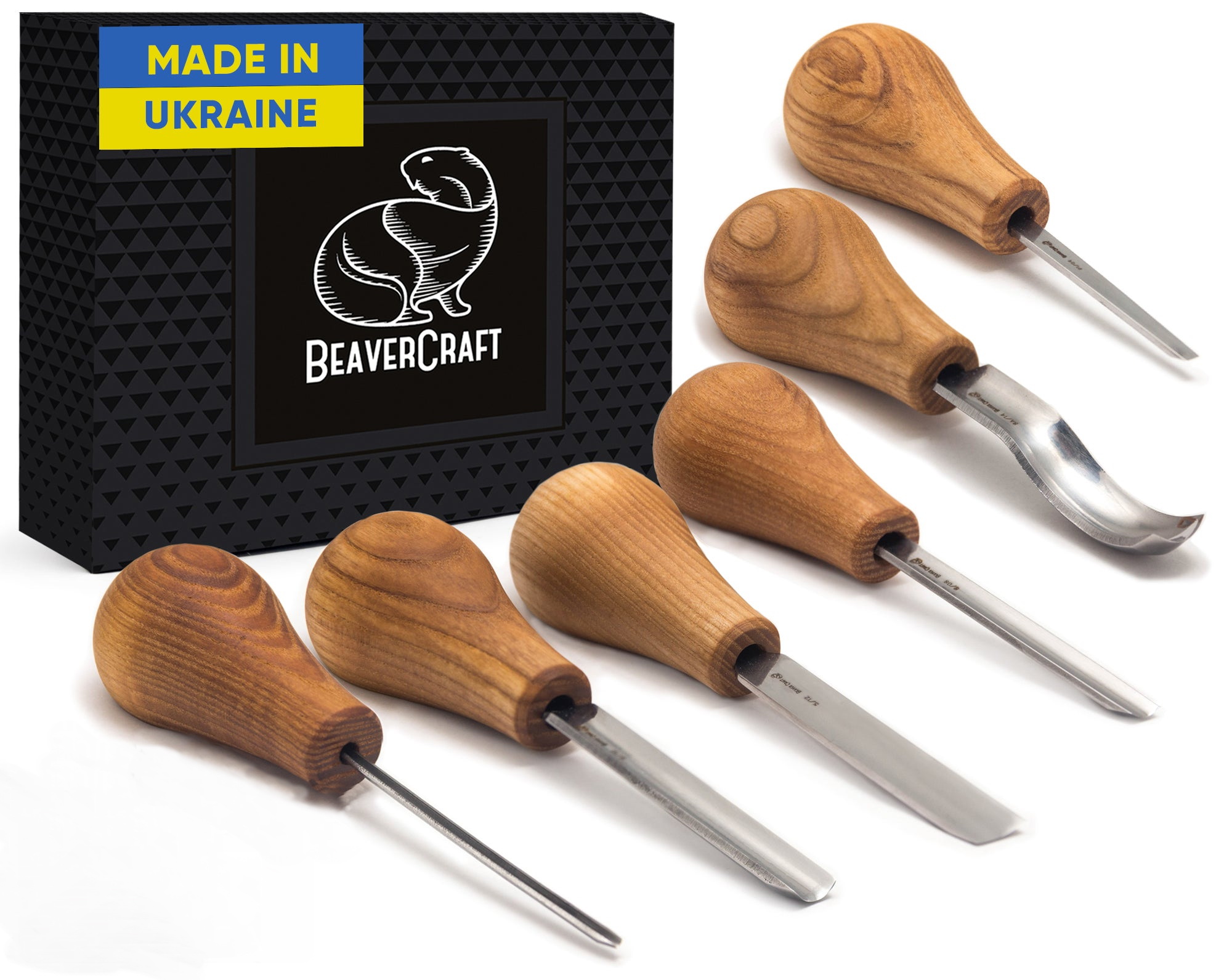 Sada BeaverCraft SC05, 6ks rydlo