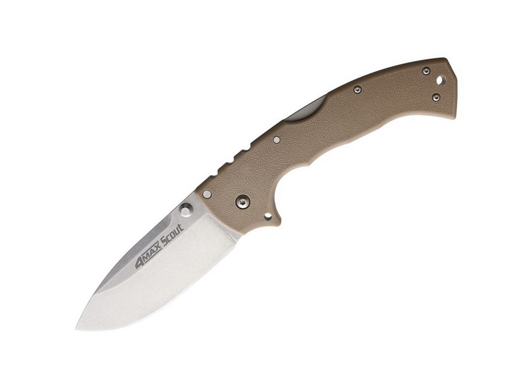 Cold Steel 4 Max Scout Desert Tan Stonewash