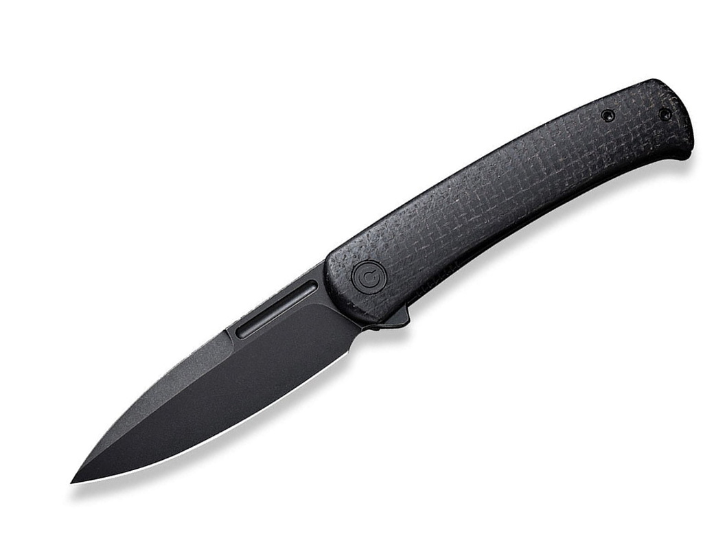 Civivi Caetus C21025C-2 Black Burlap Micarta
