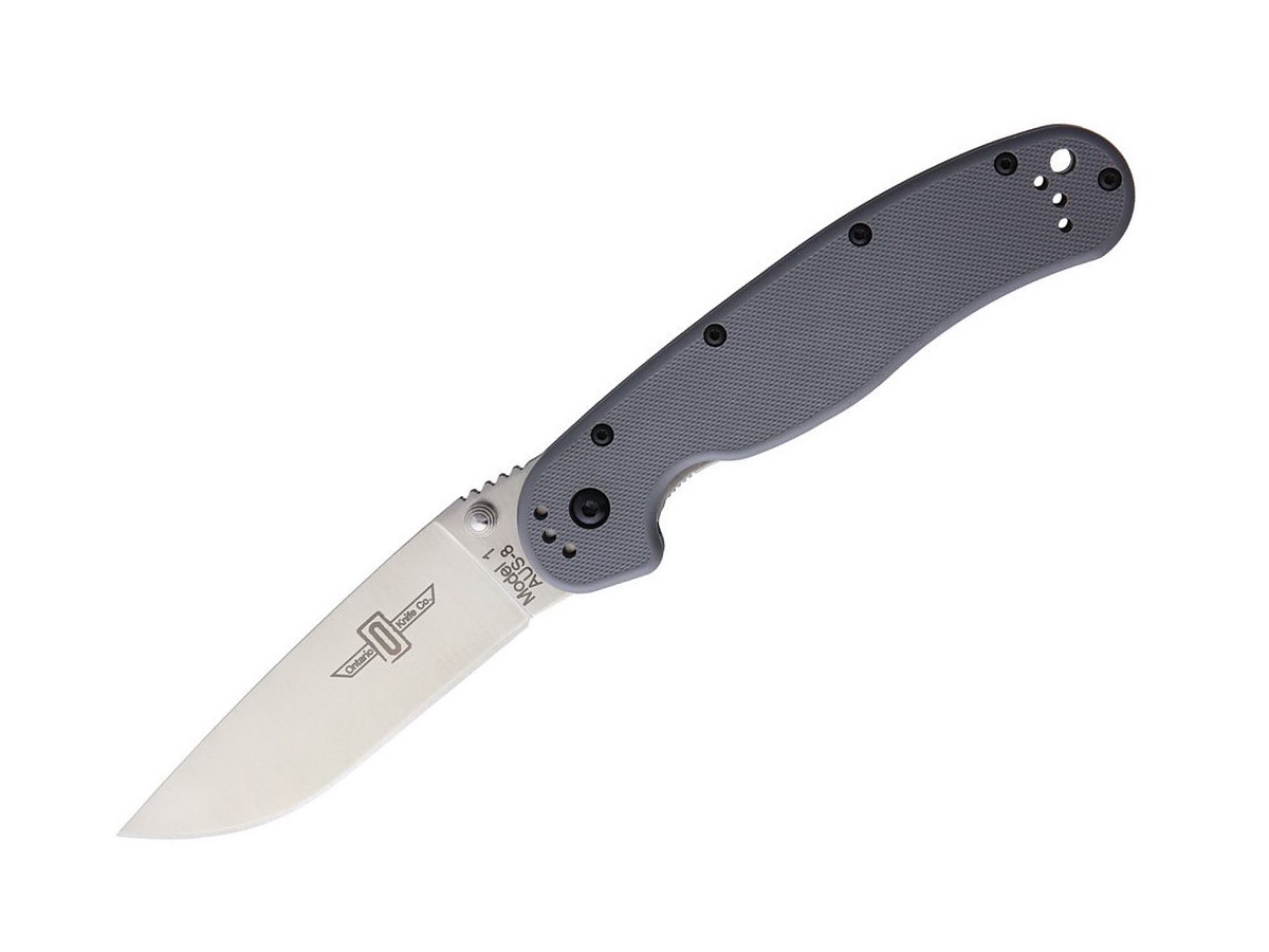 Ontario RAT I Linerlock Gray ON8848GY