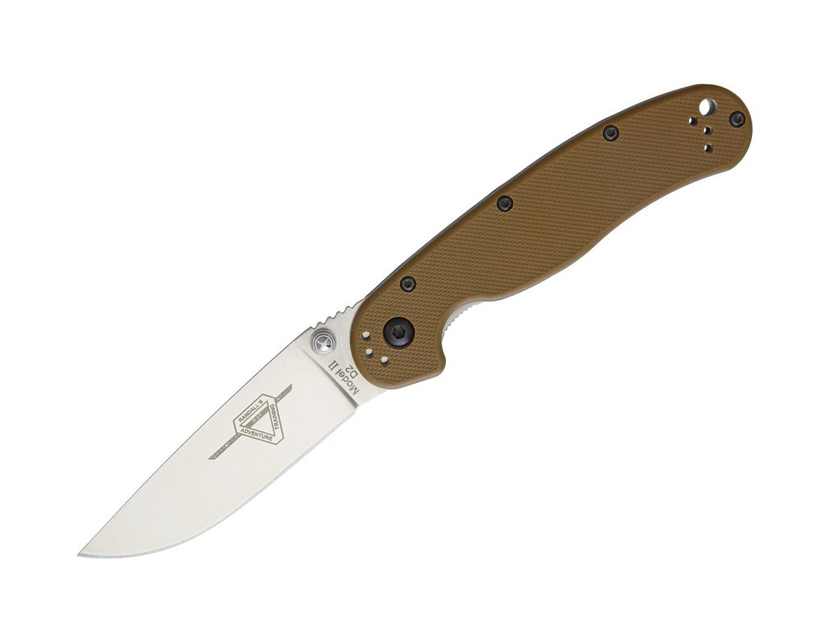 Ontario RAT II Linerlock Coyote Brown ON8828CB