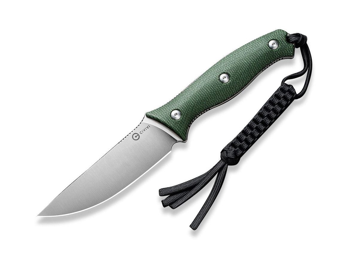 Civivi Stormridge Nitro-V Green Micarta C23041-3