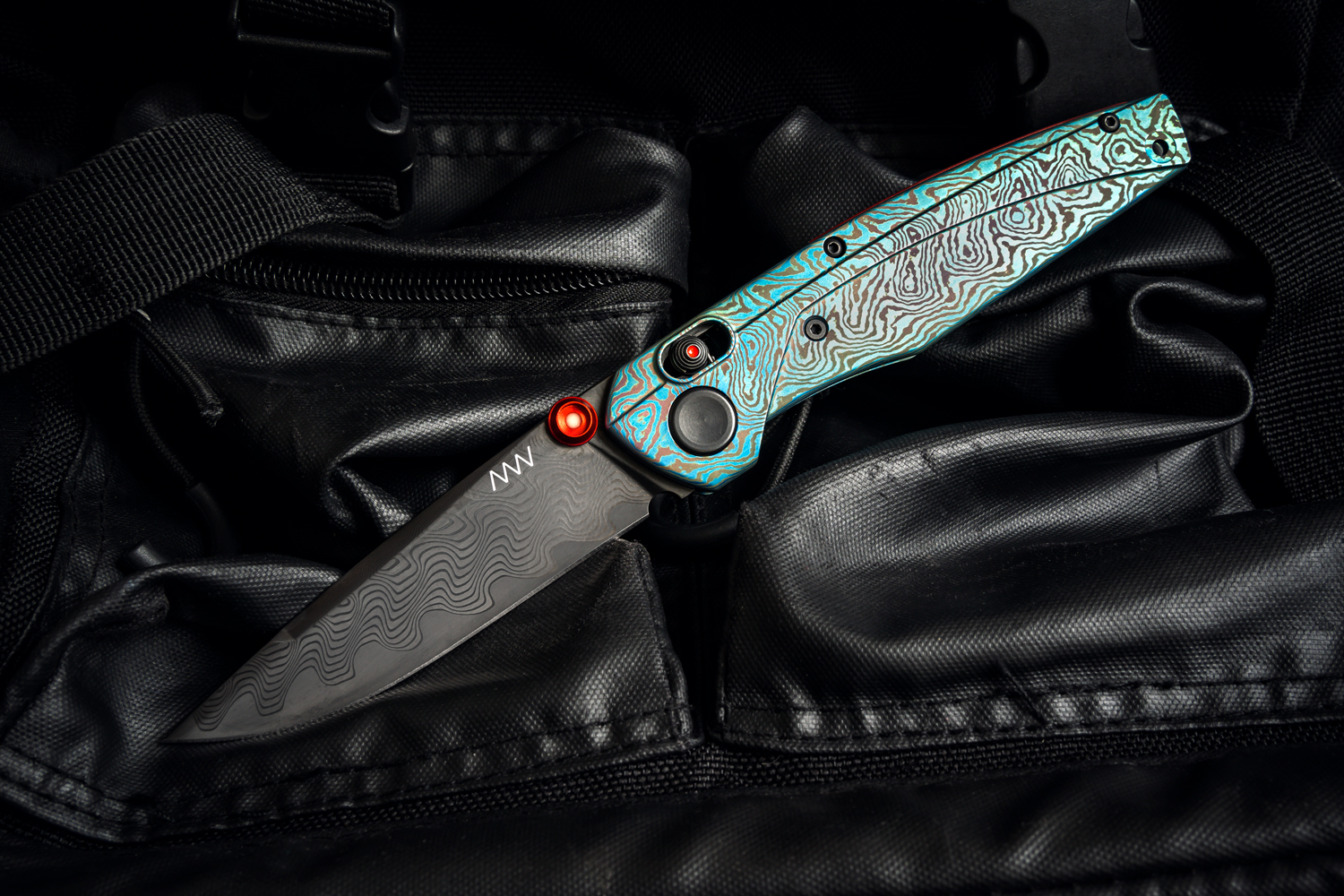 ANV A100 BB - Elmax Core DLC, ZIRC-TI 3D Blue ANVA100-013-5