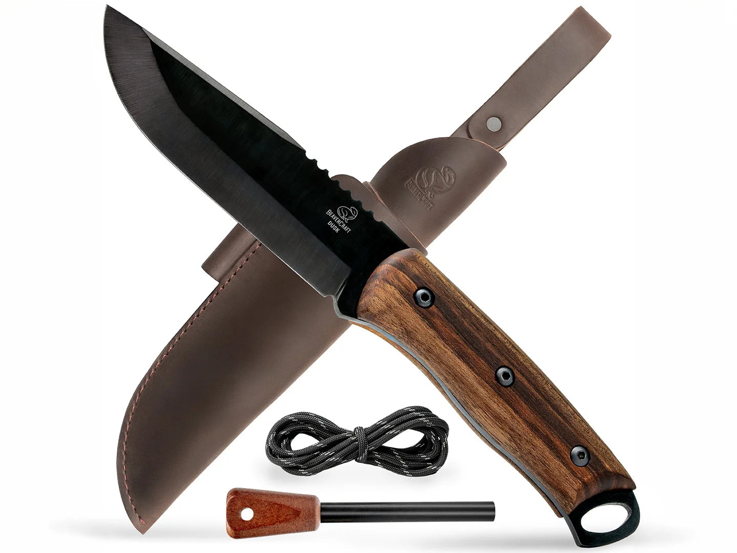 BeaverCraft BSH4_F Dusk Bushcraft 125 mm s kresadlom