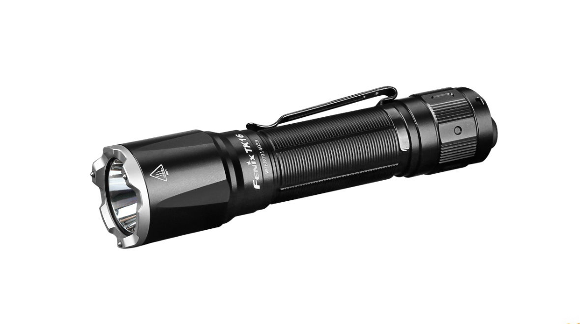 Fenix TK16 V2.0 taktická LED baterka - čierna