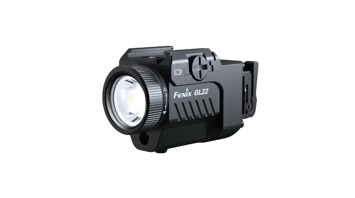 Fenix GL22 laserová baterka na zbraň