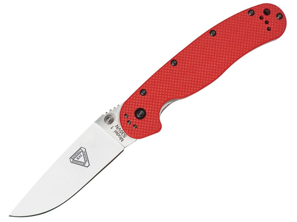 Ontario RAT I Linerlock RED ON8864