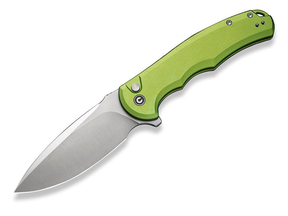 Civivi Button Lock Praxis C18026E-3 Nitro-V Green Aluminium