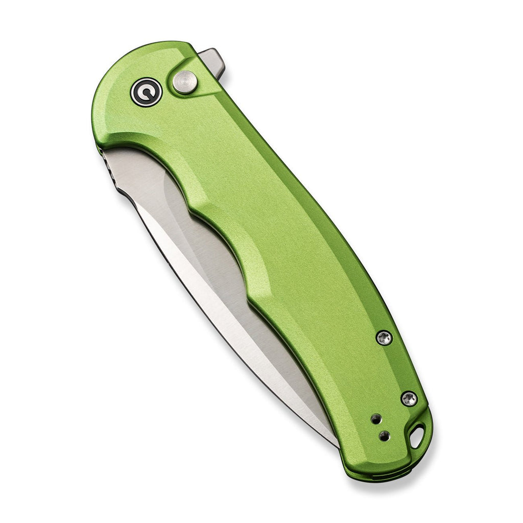 Civivi Button Lock Praxis C18026E-3 Nitro-V Green Aluminium