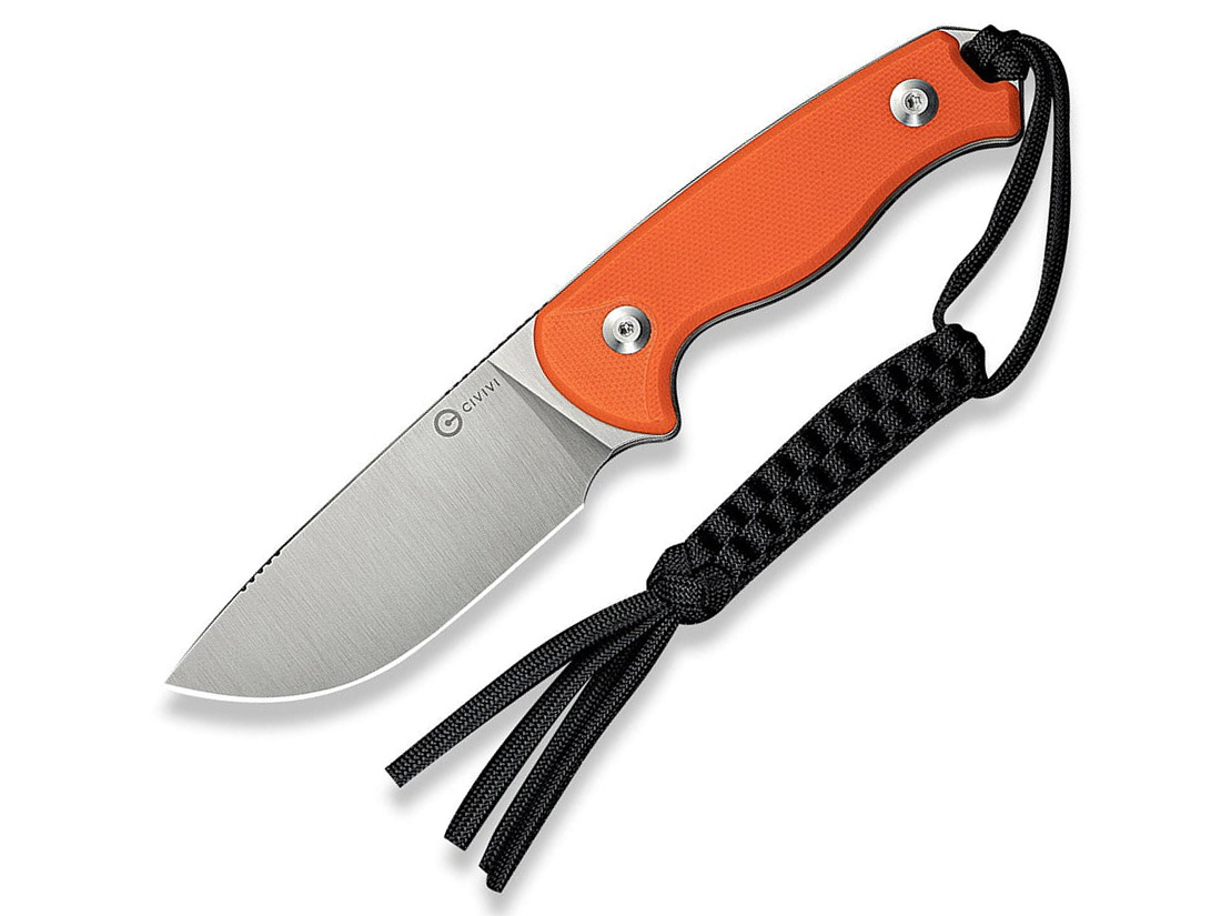Civivi Timberbark Fixed Blade C23094-2 Orange G10 14C28N