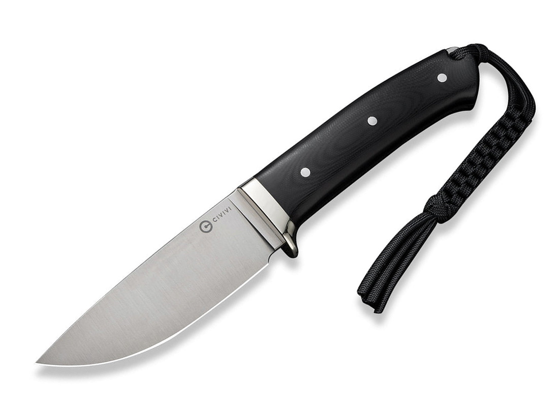 Civivi Cloud Peak Fixed Blade C23044-1 Black G10 Nitro-V