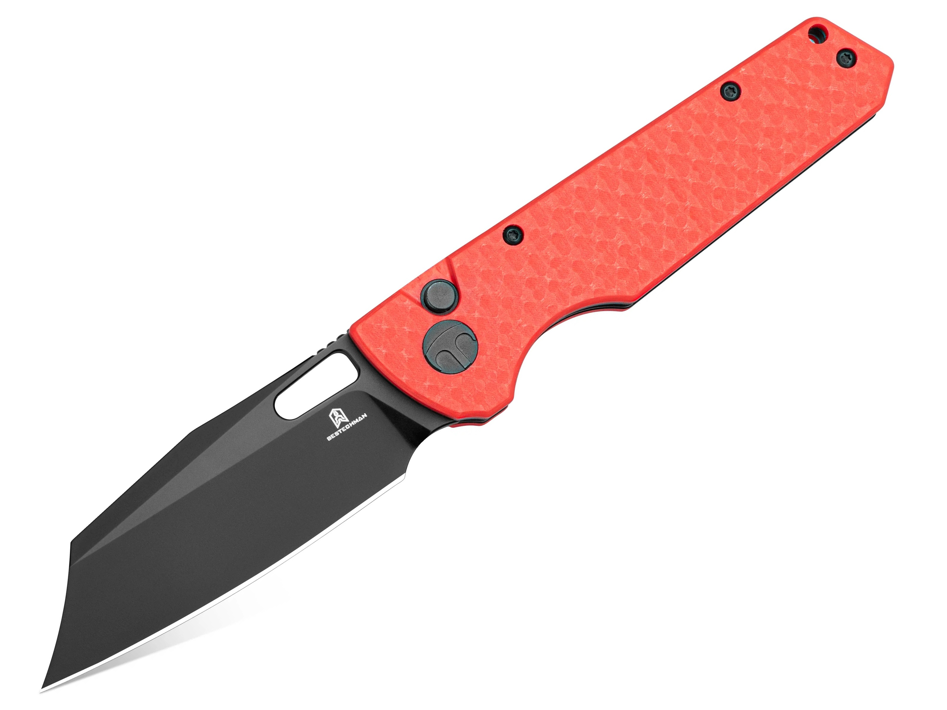 Bestechman Guardian Red G10, Black PVD BMK11F