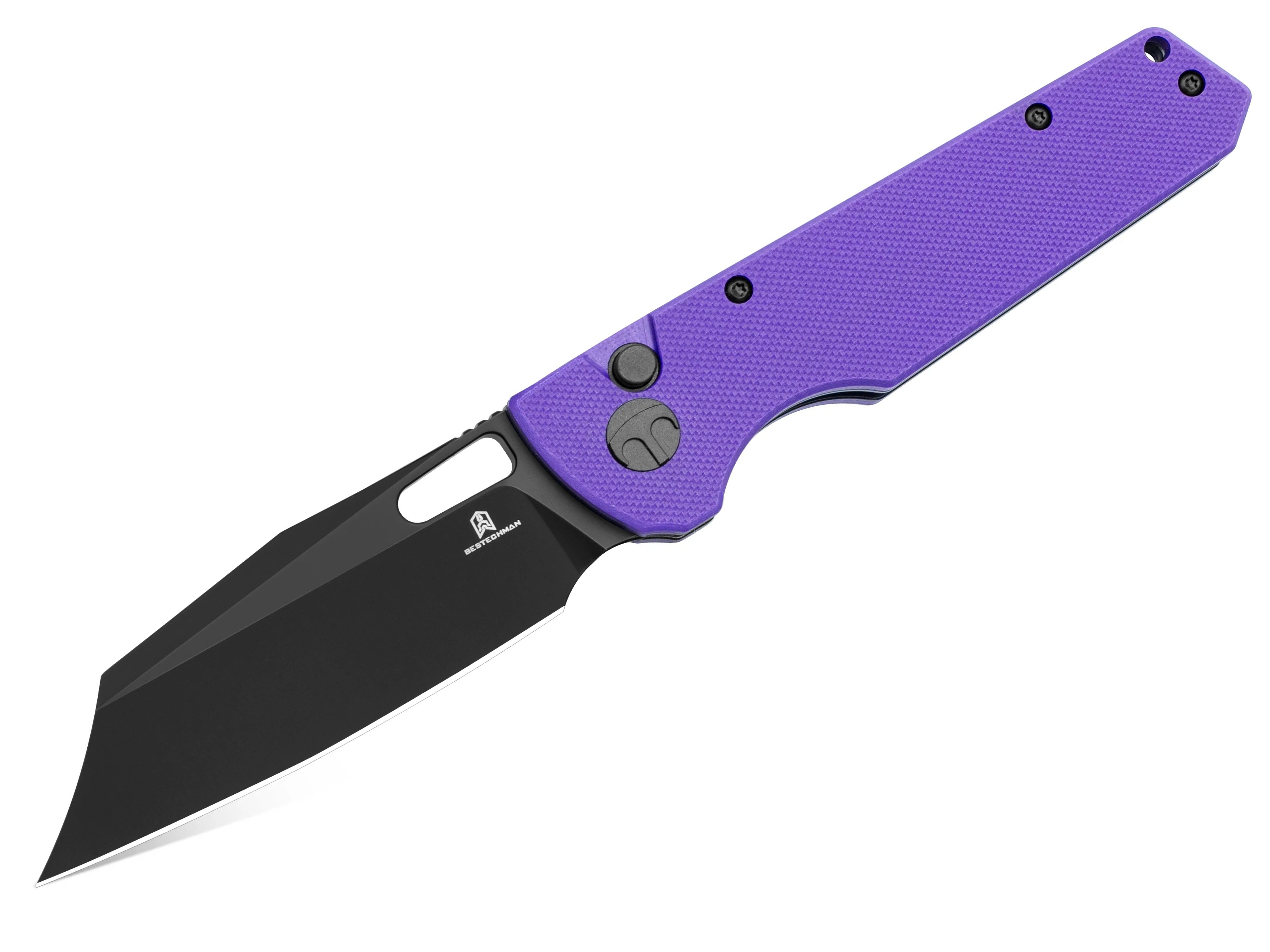 Bestechman Guardian Purple G10, Black PVD BMK11H