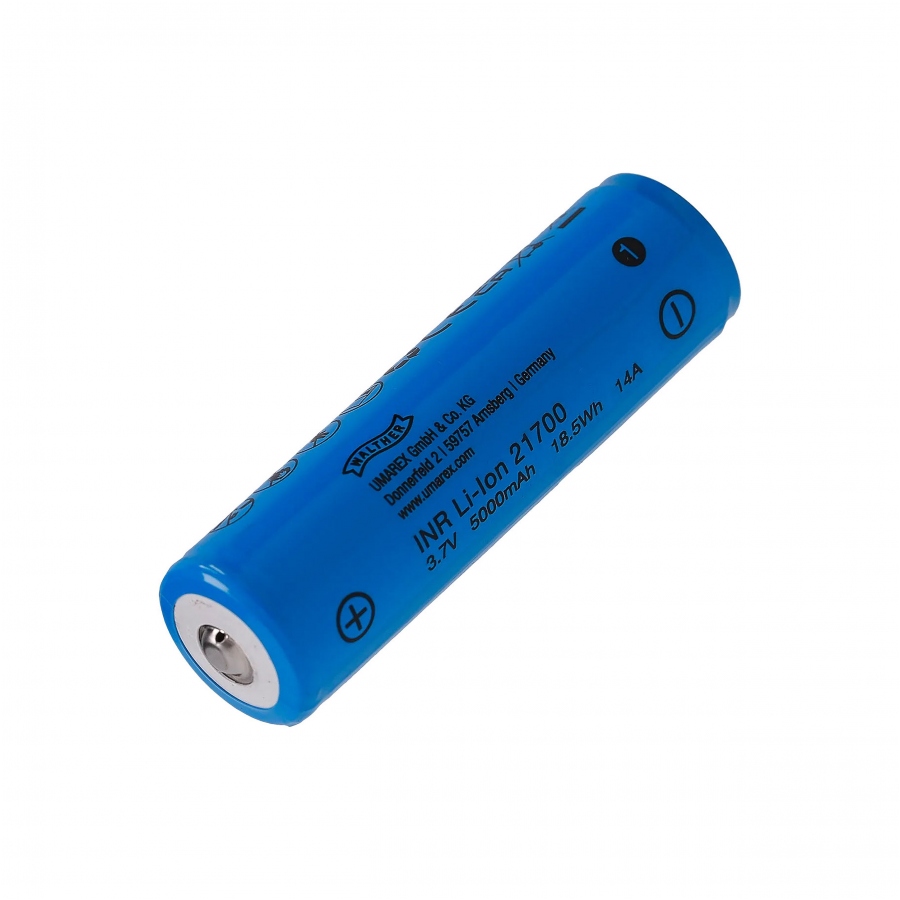 Walther INR21700 5000 mAh (Li-Ion) dobíjateľná batéria
