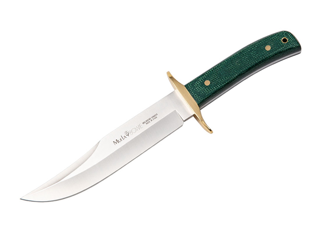 Muela BW-Classic-16G Bowie Micarta Yuta Green