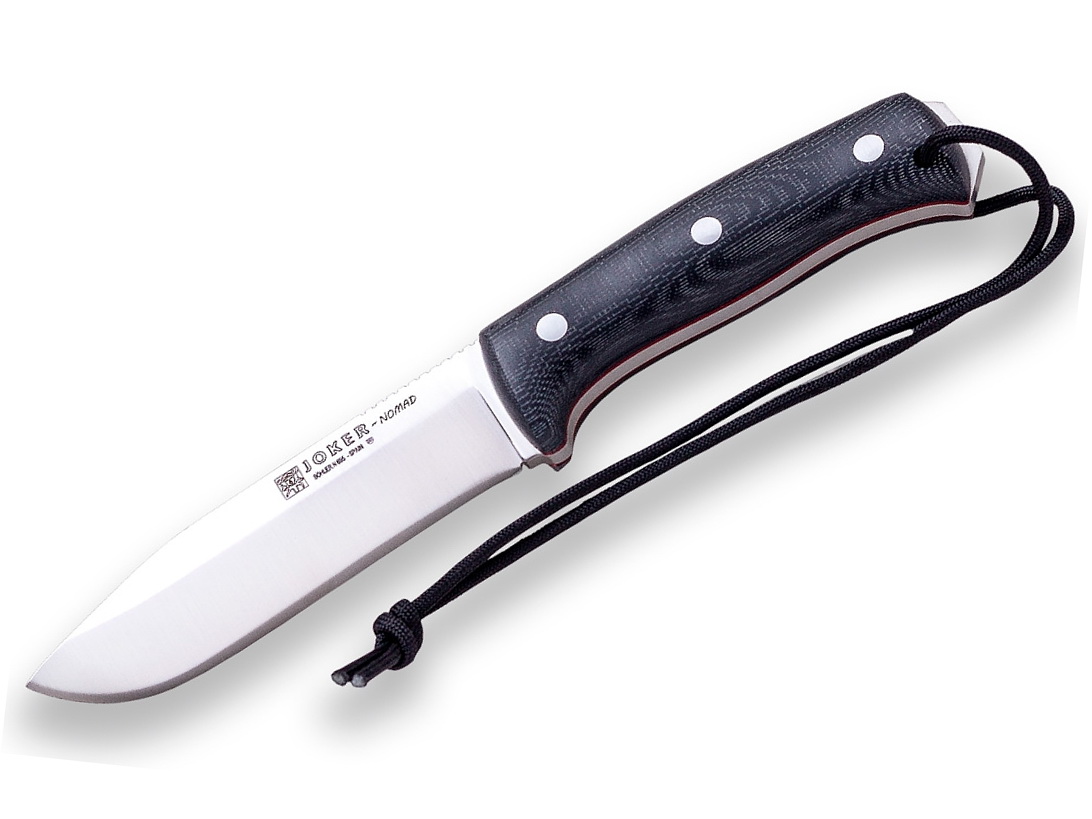 Joker Nomad CM125-F Canvas Micarta, Böhler N695 + kresadlo