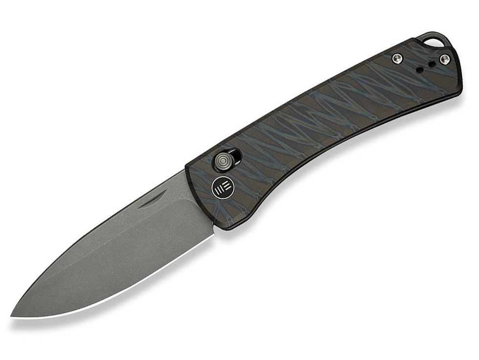 We Knife Nightblade WE22046-3 Tiger Stripe Titanium CPM 20CV