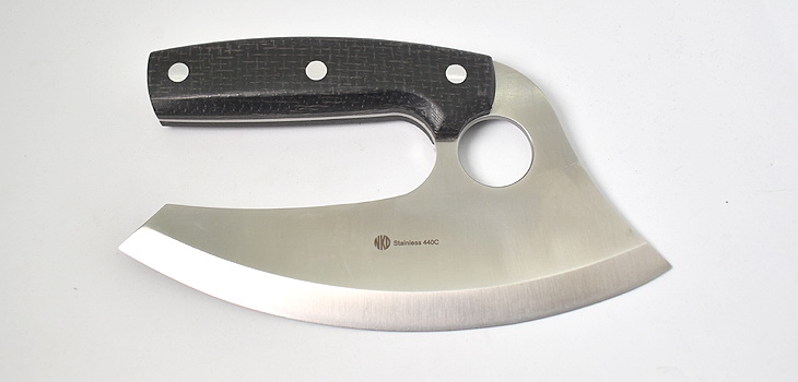 NKD Ulu Black Micarta