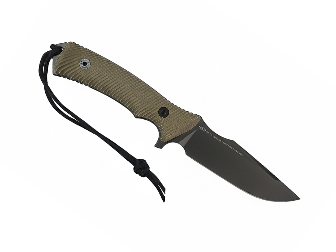 ANV M311 Spelter ANVM311-020 - Elmax DLC, Kydex Sheath Olive, Micarta Olive