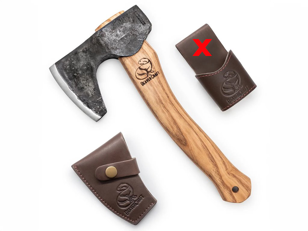 Bazárový produkt - Sekera Beavercraft AX6 Long Bearded Bushcraft Hatchet 530 g