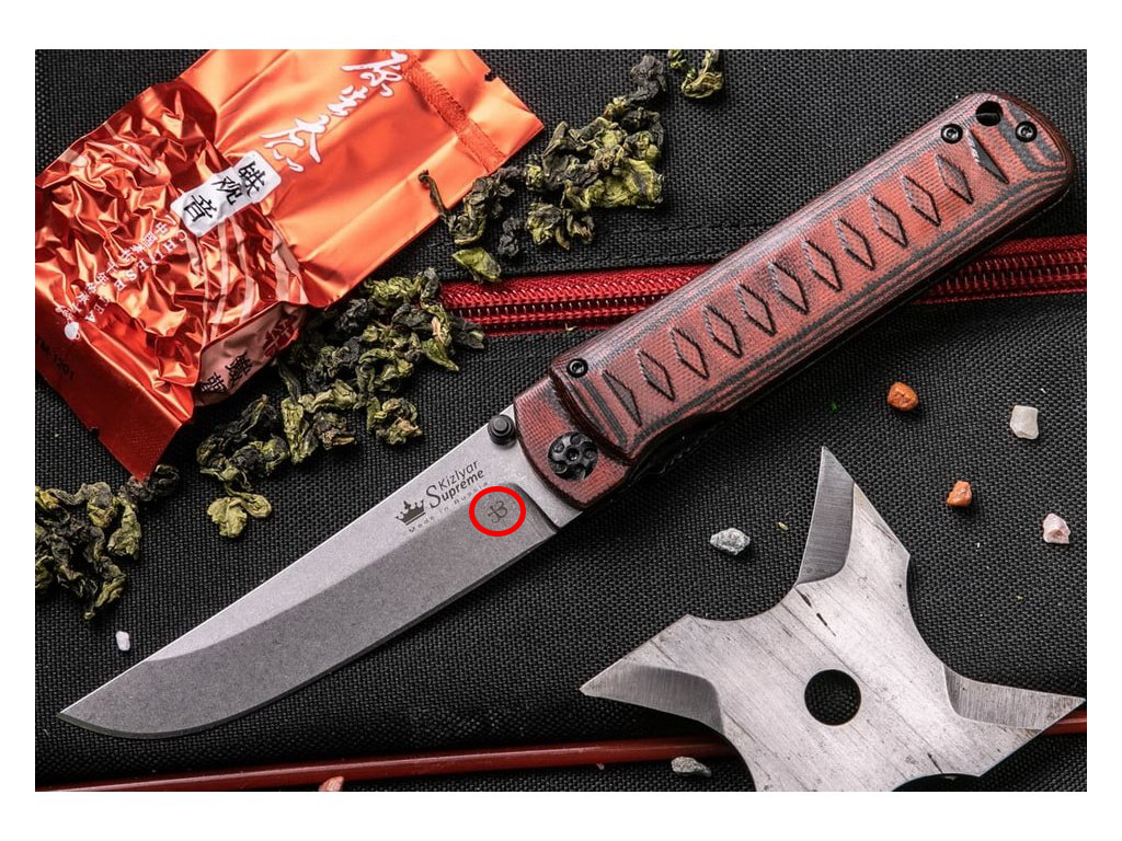 Kizlyar Supreme Whisper D2 SW Red-Black