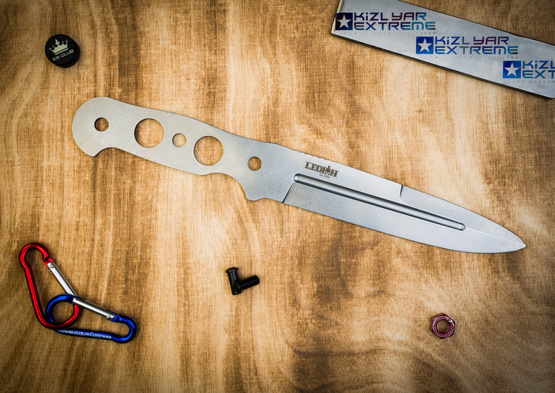 Čepeľ Kizlyar Supreme Legion D2 Stonewash