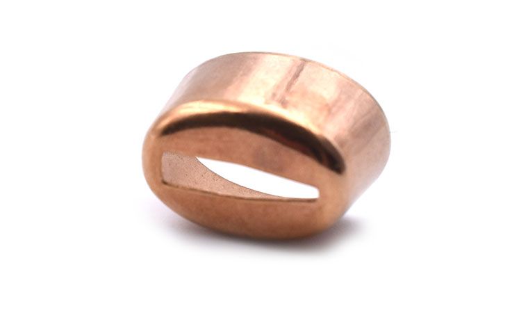Prstenec V mosadz 3603B
