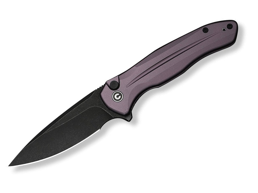 Civivi Button Lock Kitefin C24091-3 14C28N Purple Aluminum