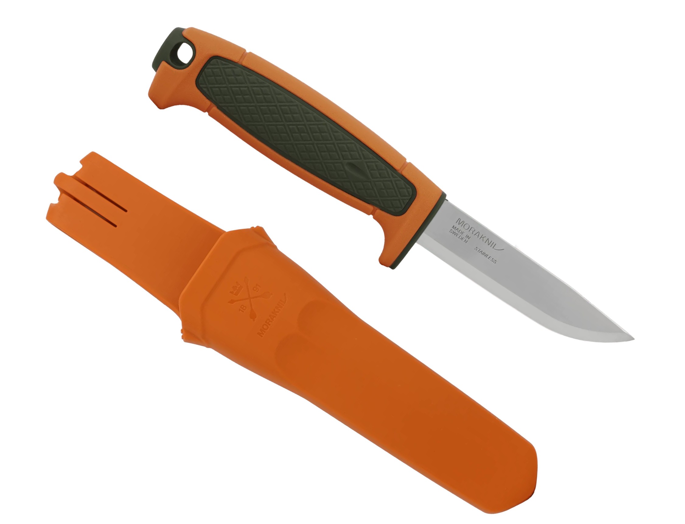 Morakniv 14723 Risberg Hunting (S) Olive Green/Burnt Orange