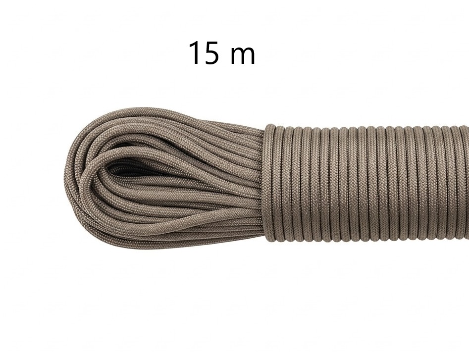 EDCX Paracard Type III 550 Coyote Brown - balenie 15 m