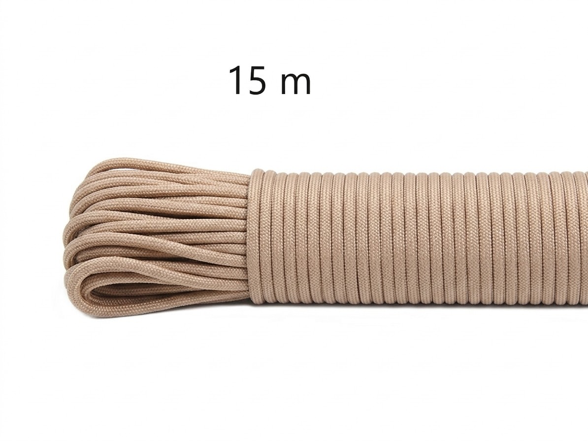 EDCX Paracard Type III 550 Tan - balenie 15 m