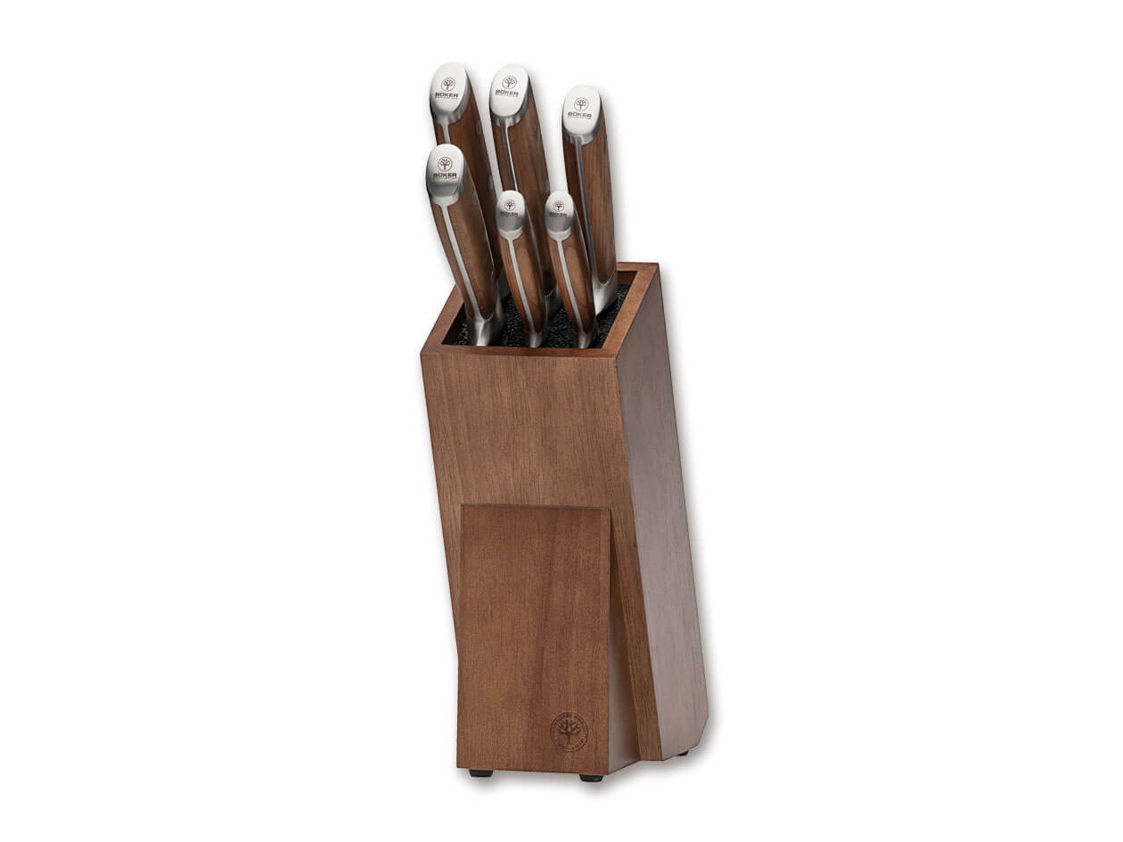 Böker Manufaktur Forge Wood 03BO517SET set kuchynských nožov 6 ks