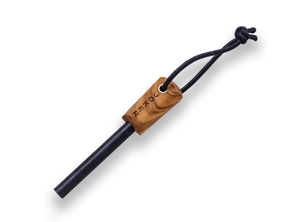 Kresadlo Joker Olive Wood Firesteel