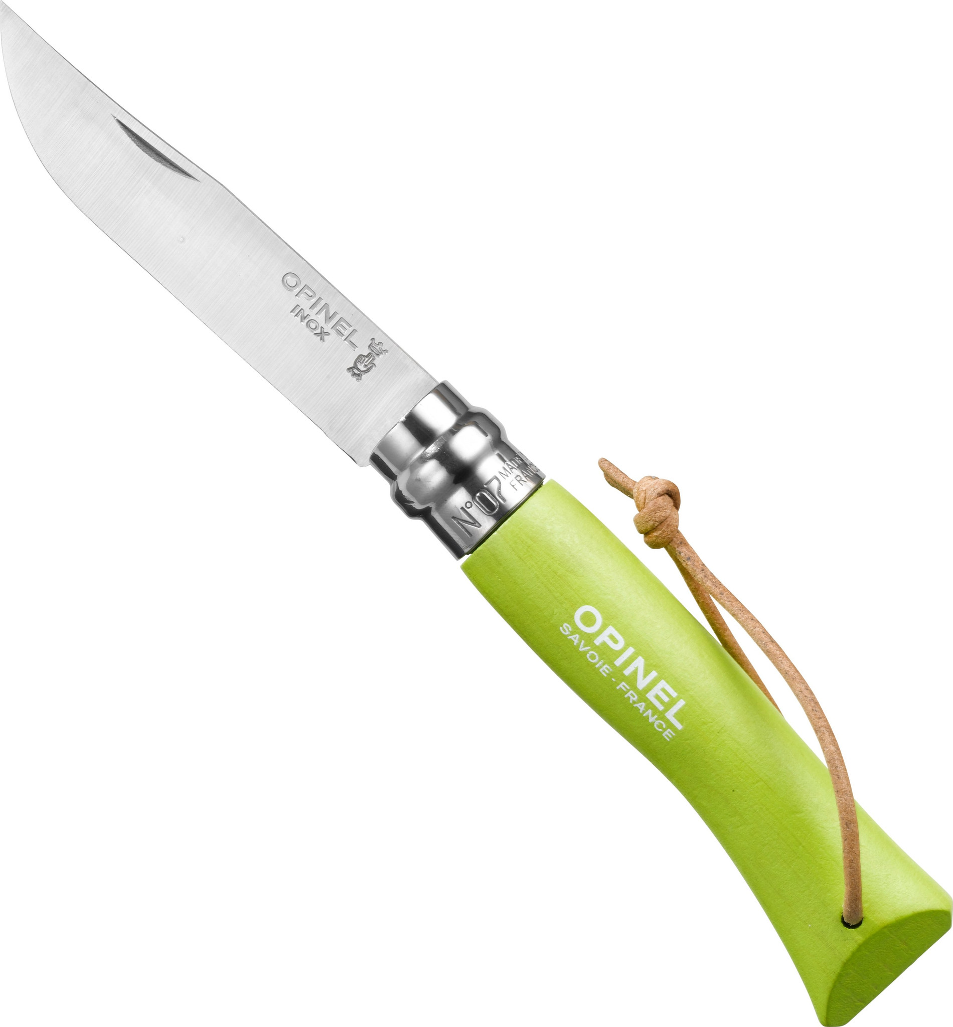 Opinel VRI N°07 Inox Adventurer zelený