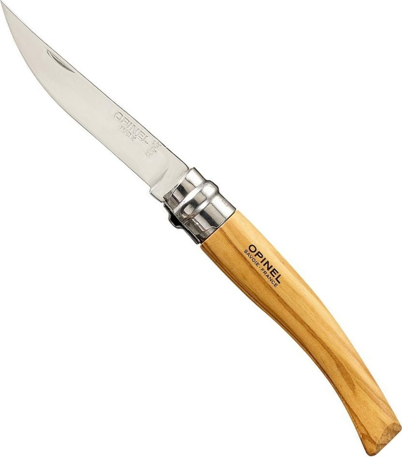 Opinel VRI N°08 Inox Slim Oliva