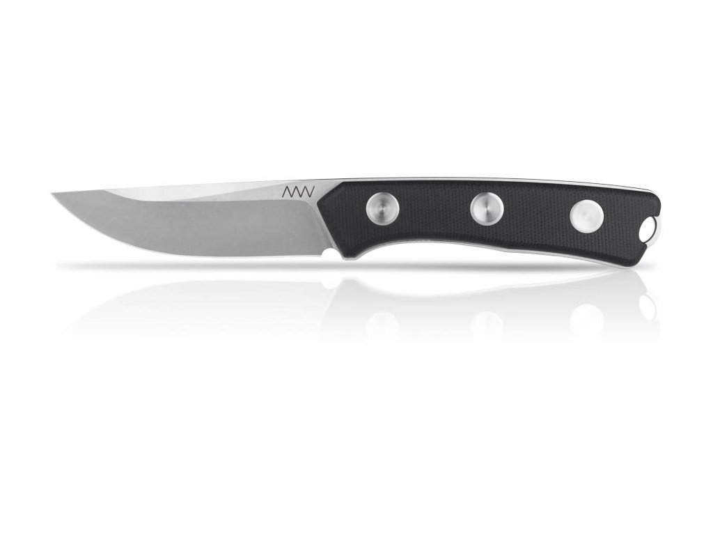 ANV P200 - Stonewash, Kydex Sheath, Black G10