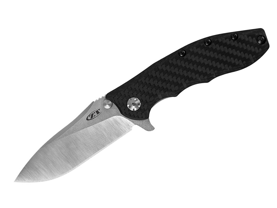 Zero Tolerance 0562CF Hinderer Carbon Fiber and Titanium CPM-20CV