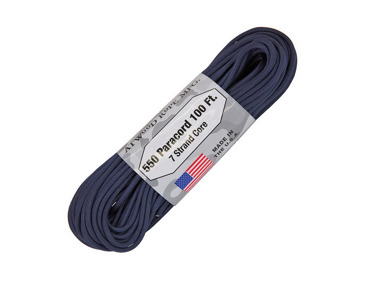 Atwood Rope MFG Paracord 550 Navy