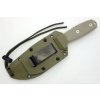 Nôž ESEE 4 1095 OD Green Micarta, Black Sheath, MOLLE Back