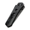 Nôž Civivi Vision FG C22036-DS2 Damascus Black Canvas Micarta