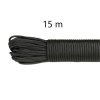 Paracord 016 Black 15 m