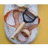 Opinel drevená škrabka T Duo modrá 002431 7