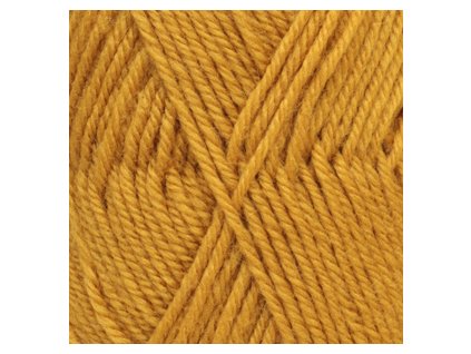 DROPS Karisma uni colour 52 - tmavě hořčicová