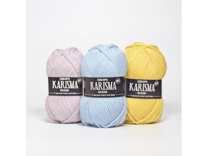 DROPS Karisma uni colour 68 - světle modrá