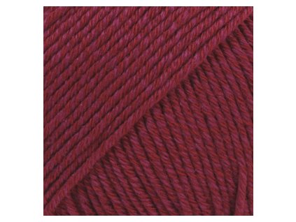 DROPS Cotton Merino uni colour 07 - vínová