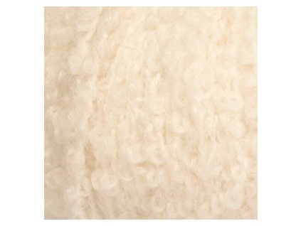 DROPS Alpaca Bouclé uni colour 0100 - smetanová