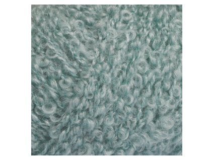 DROPS Alpaca Bouclé uni colour 7402 - tyrkysová