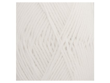 DROPS Merino Extra Fine uni colour 01 - smetanová